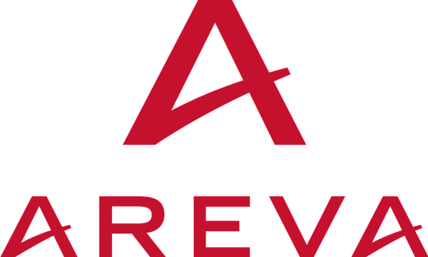 Logo společnosti Areva, která úspěšně rozšiřuje svoje aktivity do VB a USA.