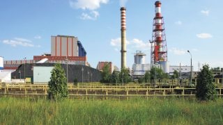 Uhelná elektrárna Ostroleka Polsko