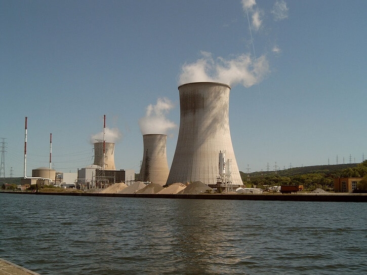 Jaderná elektrárna Tihange.