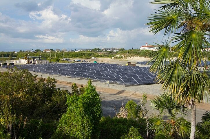 Solární panely Guantanamo