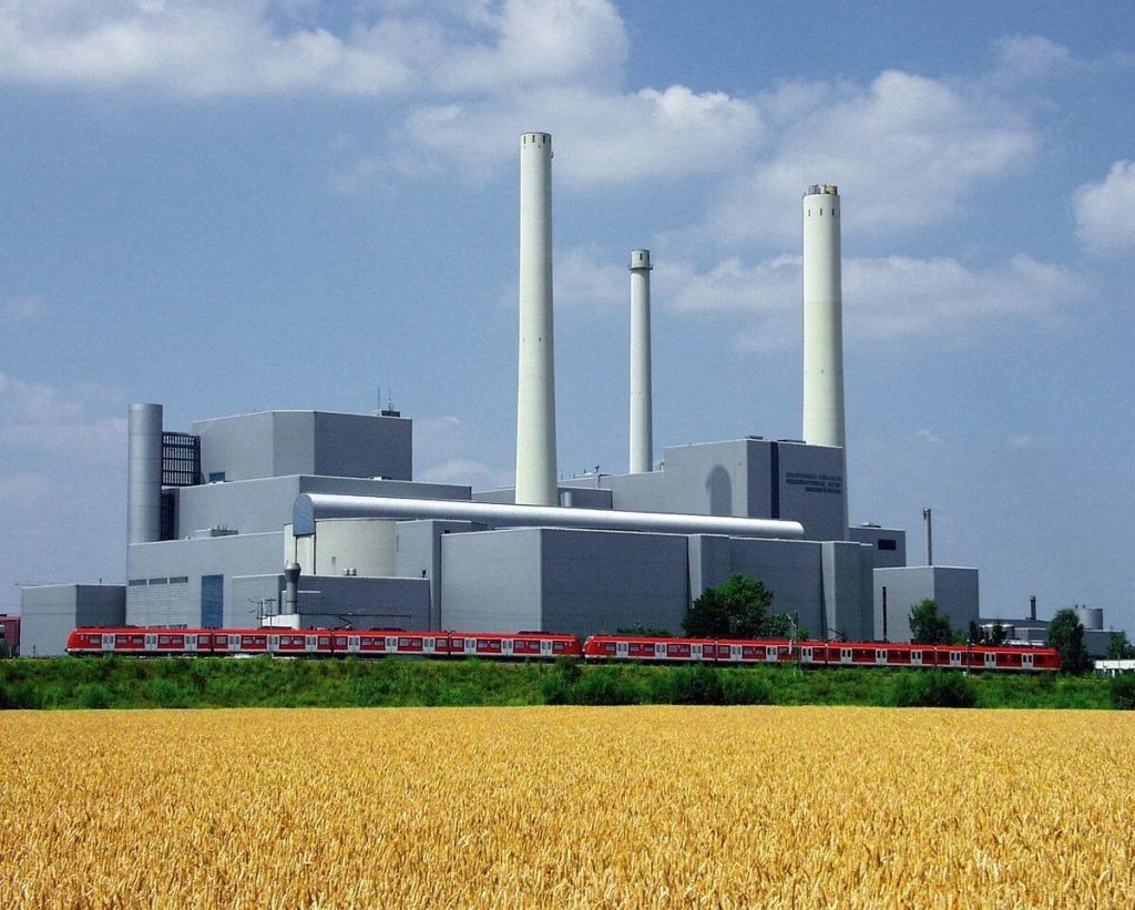 Heizkraftwerk Nord - Mnichov. Zdroj: SWM