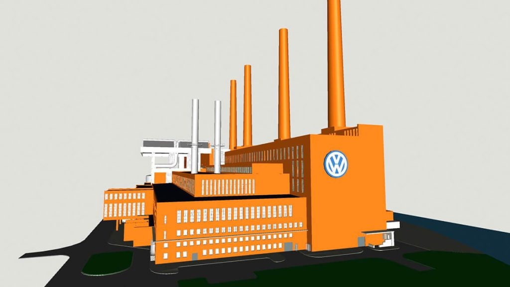 Elektrárna Wolfsburg Volkswagen (Zdroj: Volkswagen)