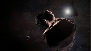 Sonda New Horizons mohla prozkoumat zatím nejvzdálenější podrobně studovaný objekt ve Sluneční soustavě Ultima Thule pouze díky využití radionuklidových zdrojů elektřiny (zdroj NASA).