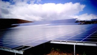 Solární panely v Aricu, Teneriffe