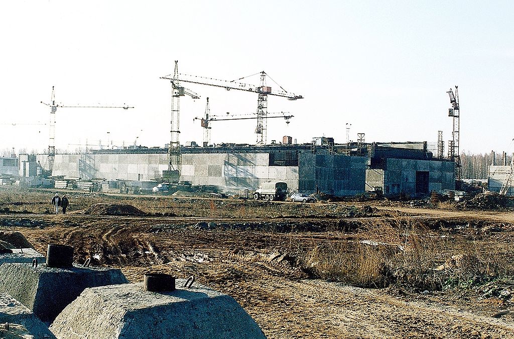 Stavba skladiště radioaktivního odpadu Majak. Autor: Carl Anderson
