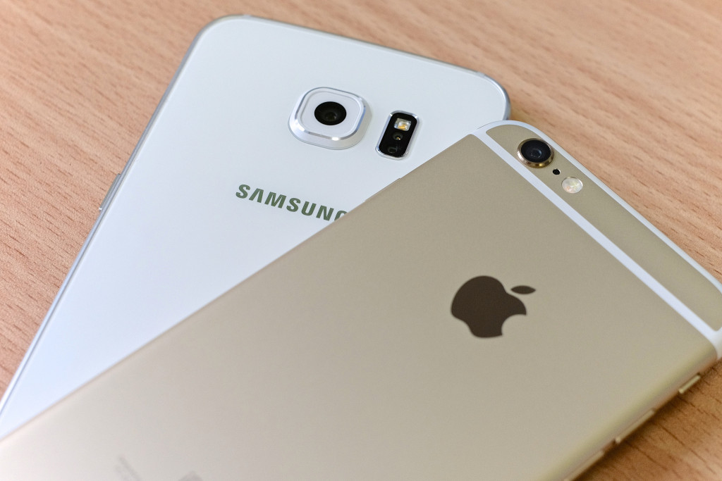 Samsung Galaxy S6 a Apple iPhone. Objeví se StoreDot technologie v některém z dalších modelů? Autor: Kārlis Dambrāns