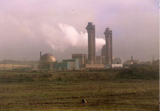 Reaktory Windscalle Piles v jaderném komplexu Sellafield. Autor: Chris Eaton