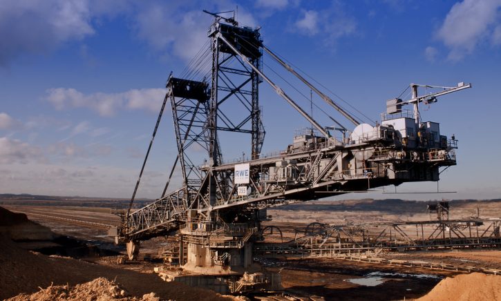 Těžba uhlí RWE