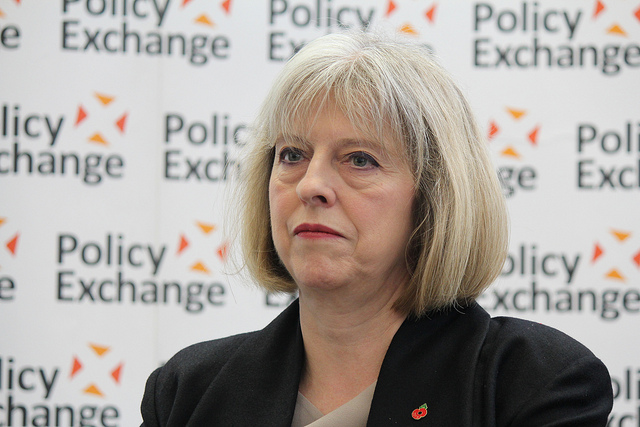 Theresa Mayová, která se 13. července stala premiérkou Spojeného království. Zdroj: Policy Exchange