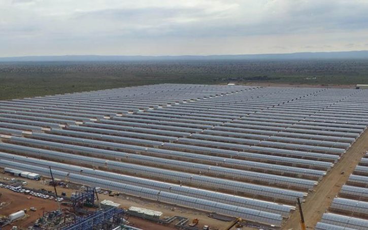Koncentrační solární elektrárna Kathu. Zdroj: SENER