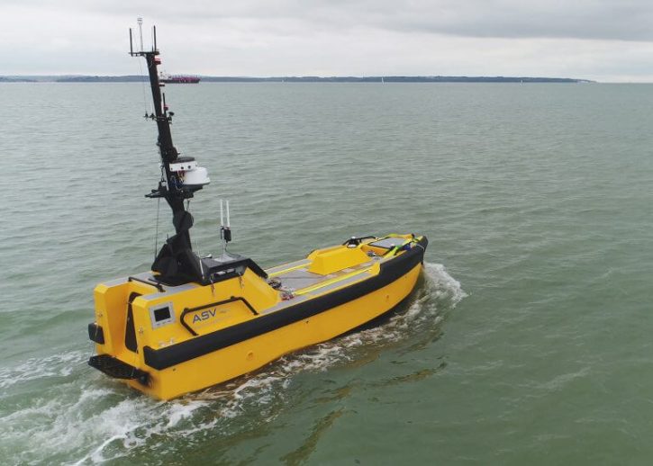 Autonomní plavidlo ASV. Zdroj: ore.catapult.org.uk