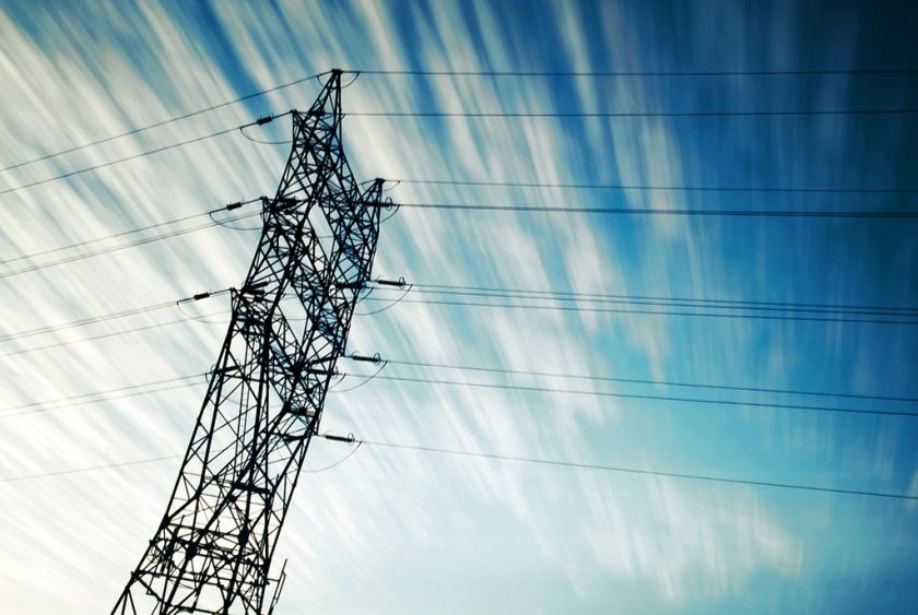 vedení, power line, pylon, stožár