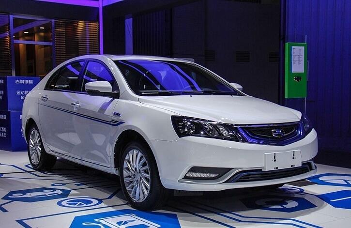 Čínský elektromobil Geely EC7 EV