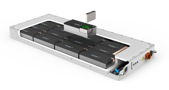 Im Inneren des AKASystem OEM von AKASOL sorgen parallel oder in Reihe verschaltete, standardisierte PHEV-Module für ein wirtschaftlich attraktives Preis-/Leistungsverhältnis. (Foto: AKASOL)