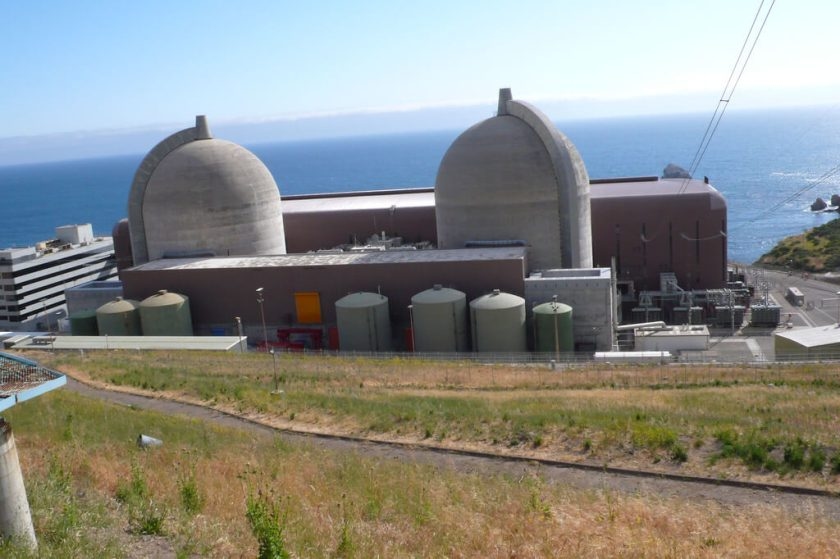 Kalifornská jaderné elektrárna Diablo Canyon