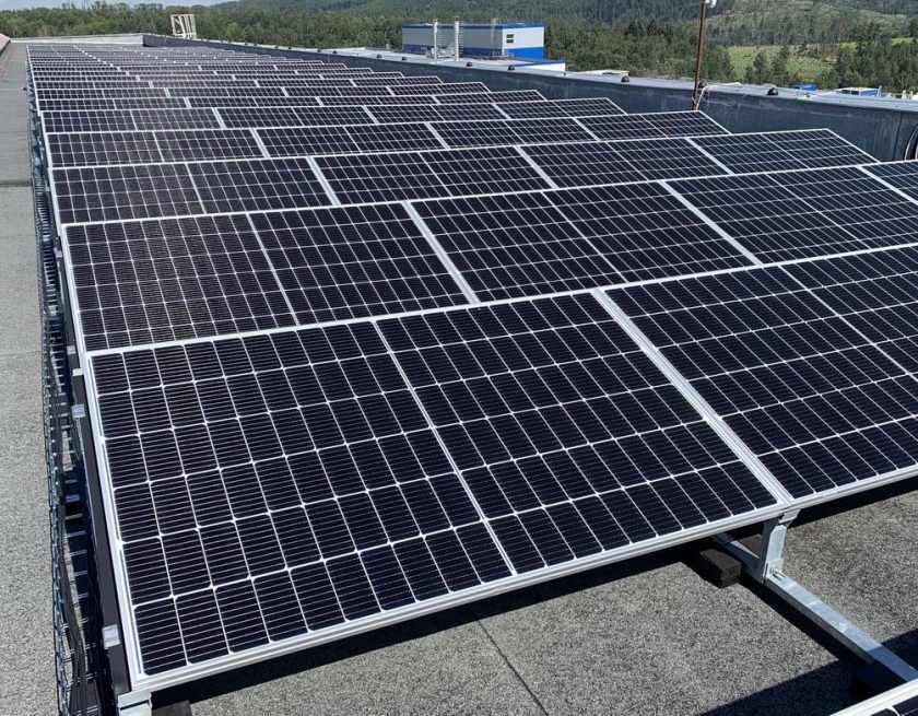 Solární elektrárna od innogy