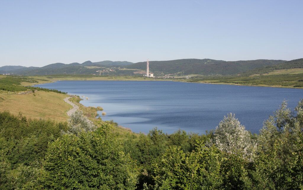milada, jezero, rekultivace