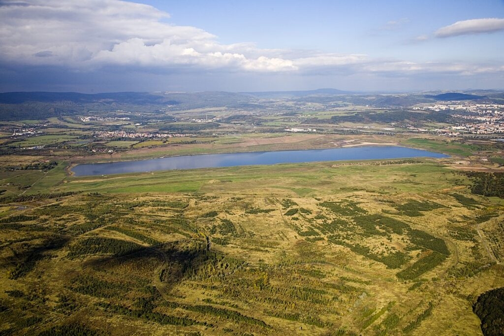 milada, jezero, rekultivace