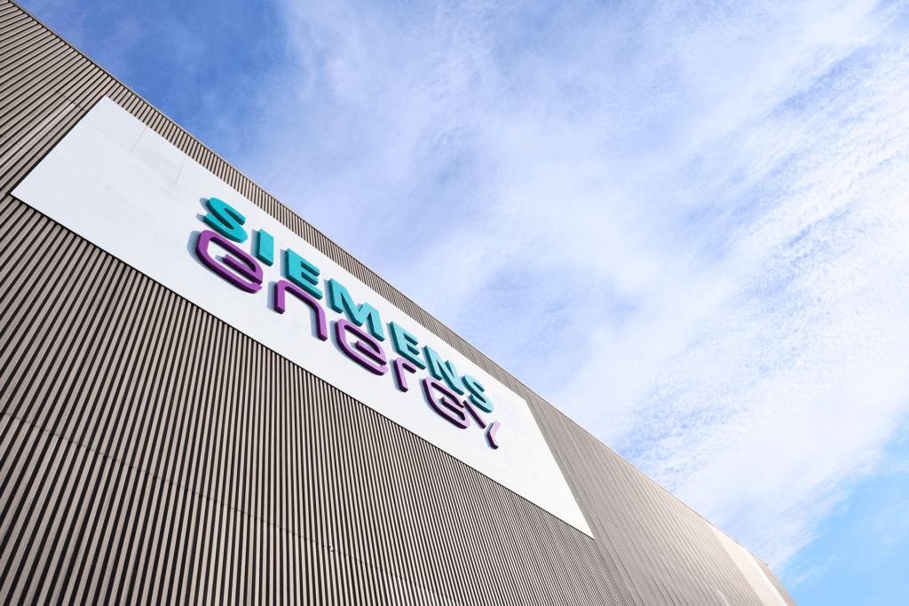 budova, logo, siemens