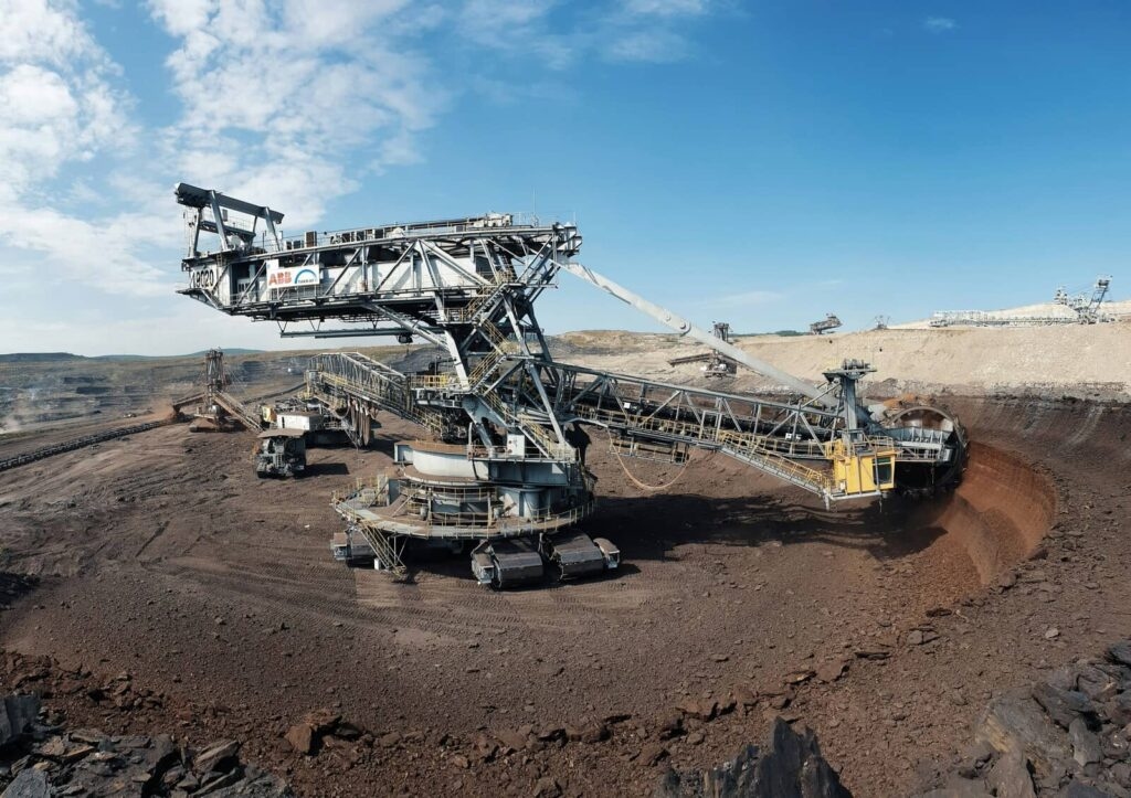 uhelný důl, cola mine, uhlí, lom