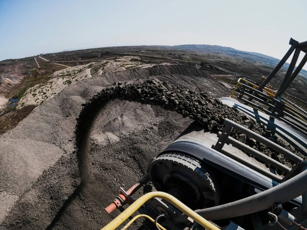 uhelný důl, cola mine, uhlí, lom