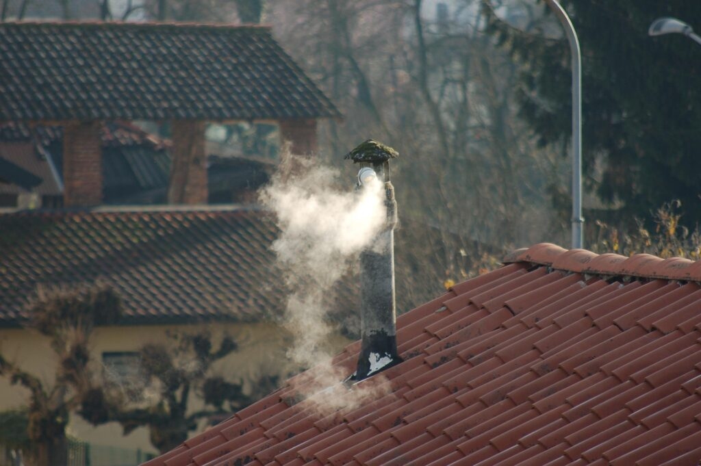 Kotlíkové dotace, emissions, emise, chimney, residential