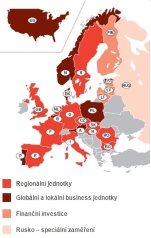 Struktura společnosti E.ON