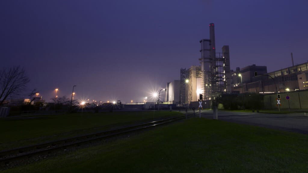paroplynová elektrárna Lausward v německém Düsseldorfu, zdroj: Siemens