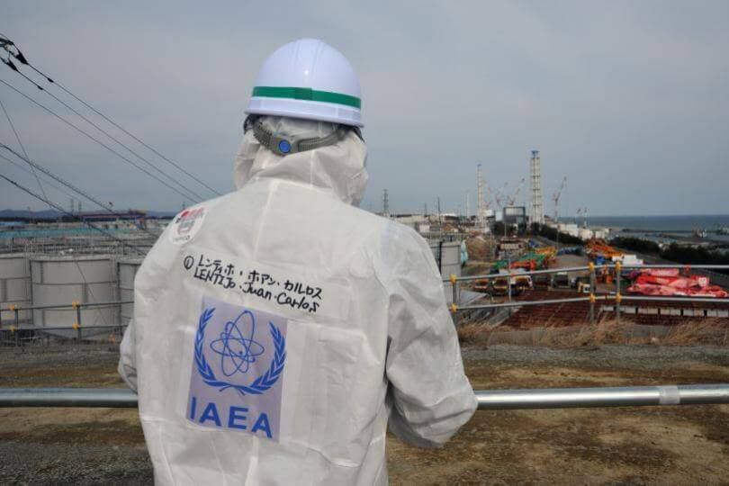 IAEA v oblasti Fukušima Daiči