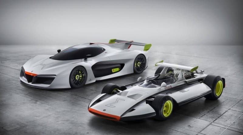 Pininfarina H2Speed ve společnosti závodního Sigma Grand Prix, zdroj: autoblog.de