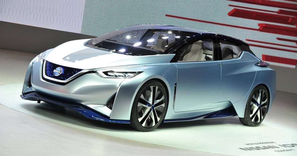 Koncept Nissan IDS, možný předobraz druhé generace Nissanu LEAF, zdroj: tf1.fr