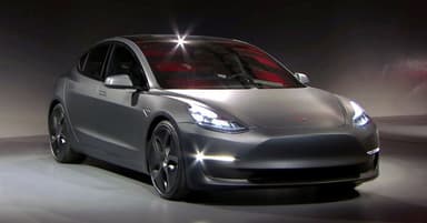 Představení Tesla Model 3 v Los Angeles, zdroj: teknikensvarld.se