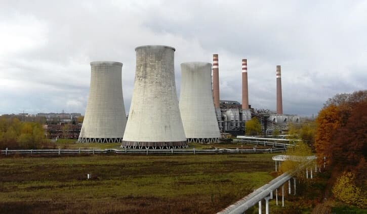 Elektrárna v Ostravě-Třebovicích provozovaná společností Veolia Energie