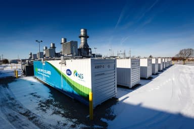 Bateriové úložiště Zdroj: http://aesenergystorage.com/