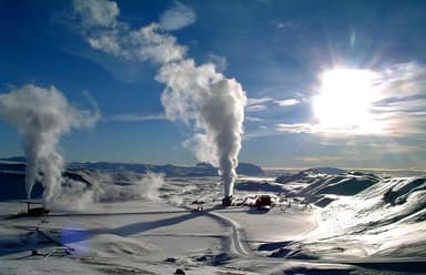 Geotermální elektrárna Krafla