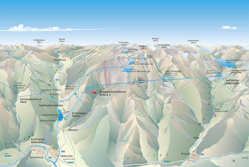 verbund-pumpspeicher-reisseck-projektgebiet