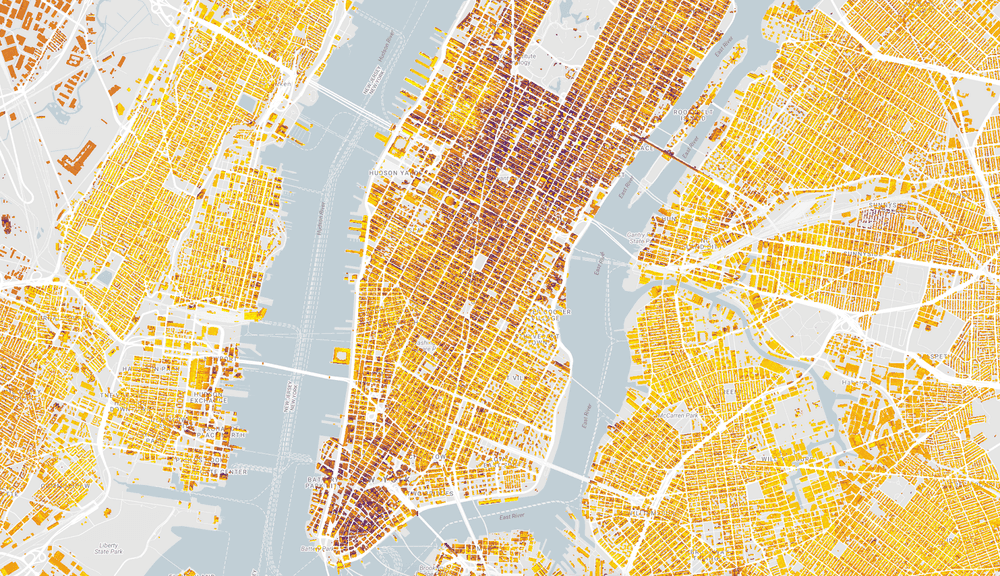 Model Google pro část města New York. Zdroj: Oficiální blog Google