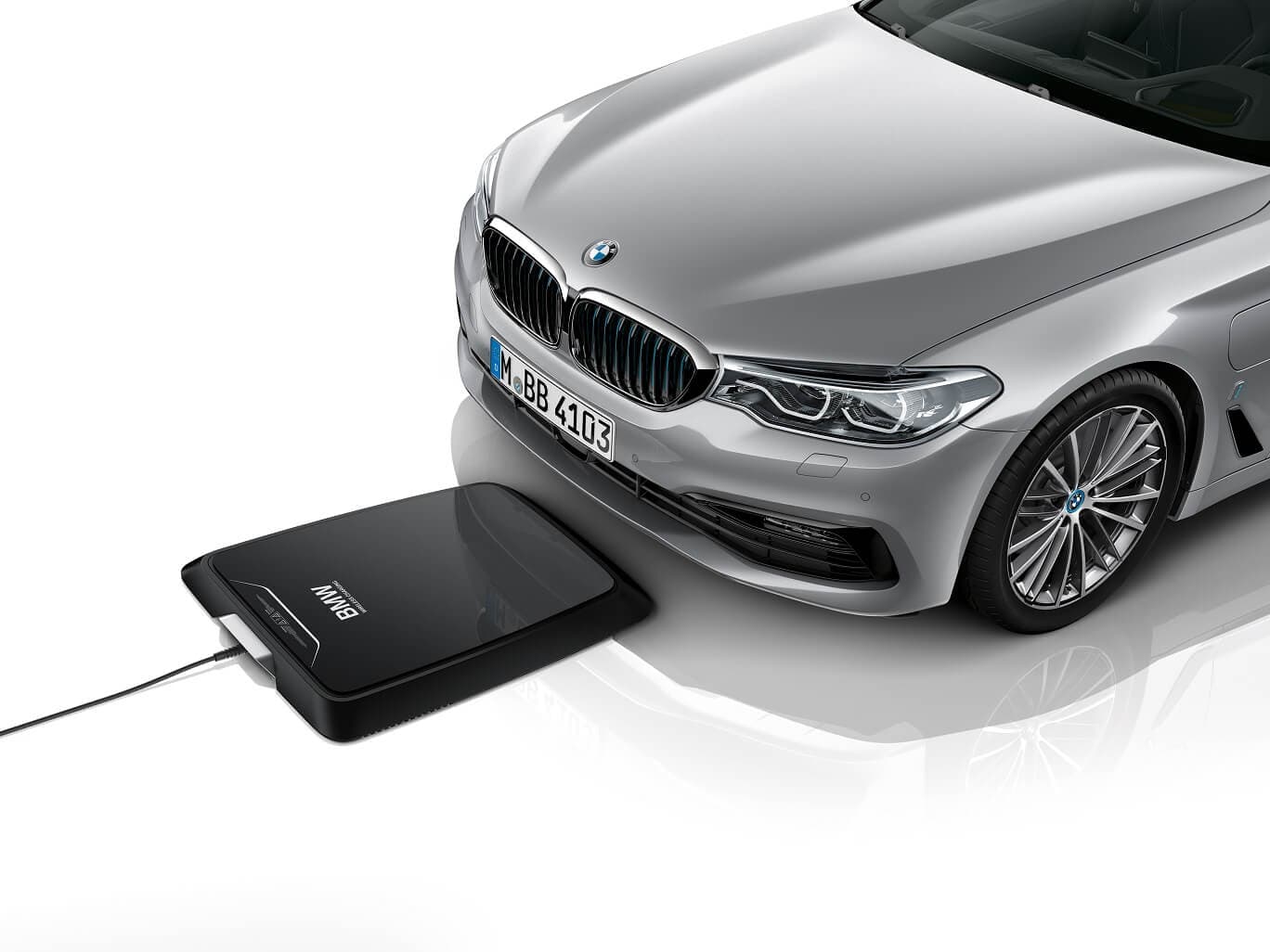 BMW Wireless charging bezdrátové nabíjení