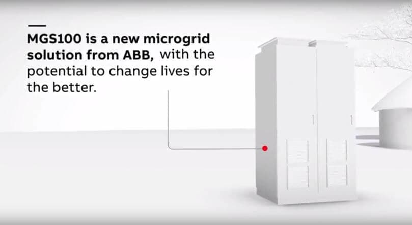 ABB představuje systém MGS100, který umožňuje vytvořit microgrid a využívat efektivně obnovitelné zdroje energie