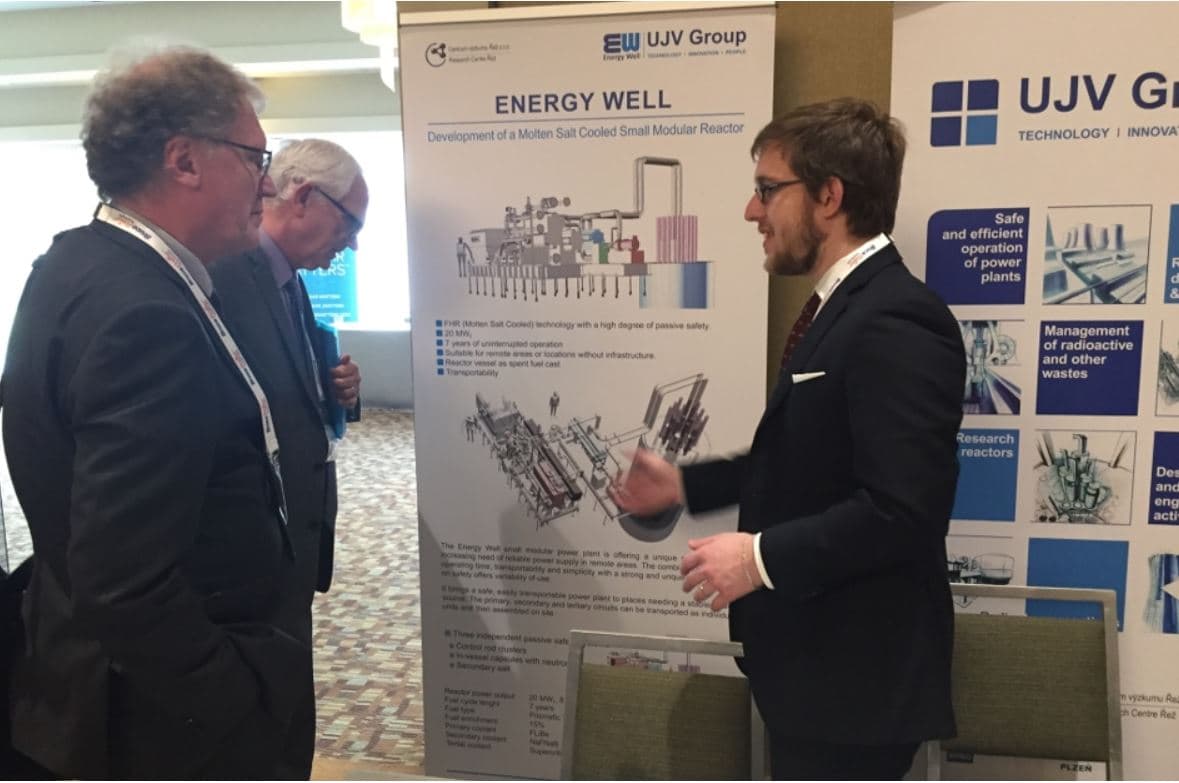 V Centru výzkumu v Řeži pracují na vývoji inovativního malého modulárního reaktoru Energy Well (zdroj UJV)