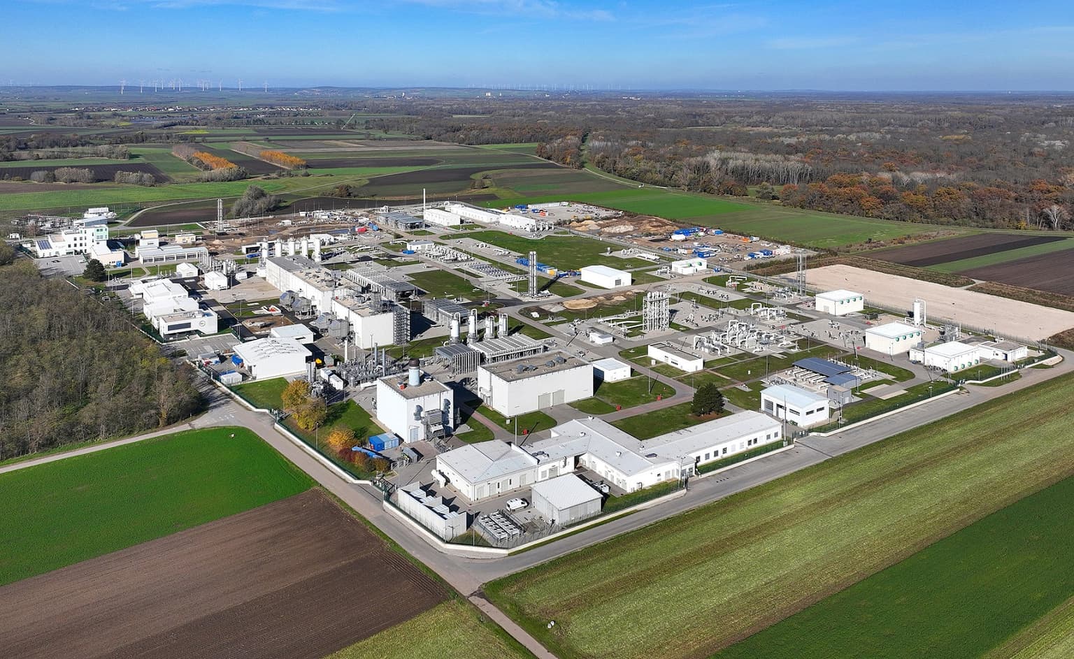 Předávací stanice pro zemní plyn u Rakouského Baumgartenu