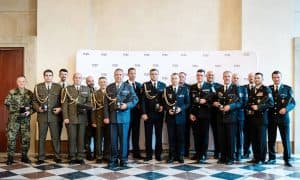 Laureáti obdrželi Medaile za bezpečnost ČEPS