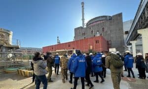 Grossi zdůrazňuje význam přítomnosti IAEA v Záporožské jaderné elektrárně