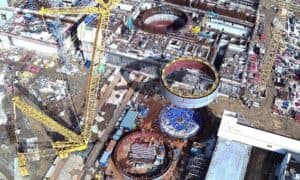 Na první běloruské jaderné elektrárně Astravec byly dokončeny hydraulické testy