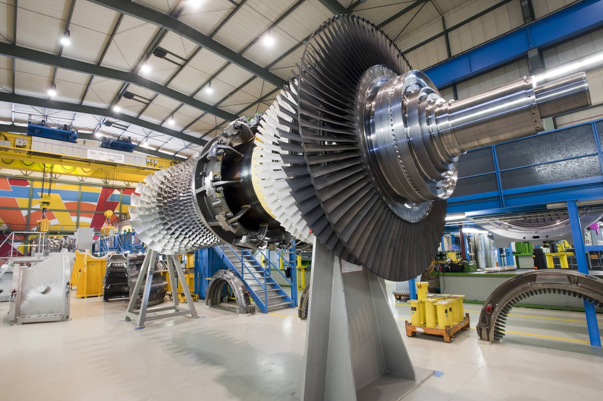 Siemens, plynová turbína, gas turbine, ccgt