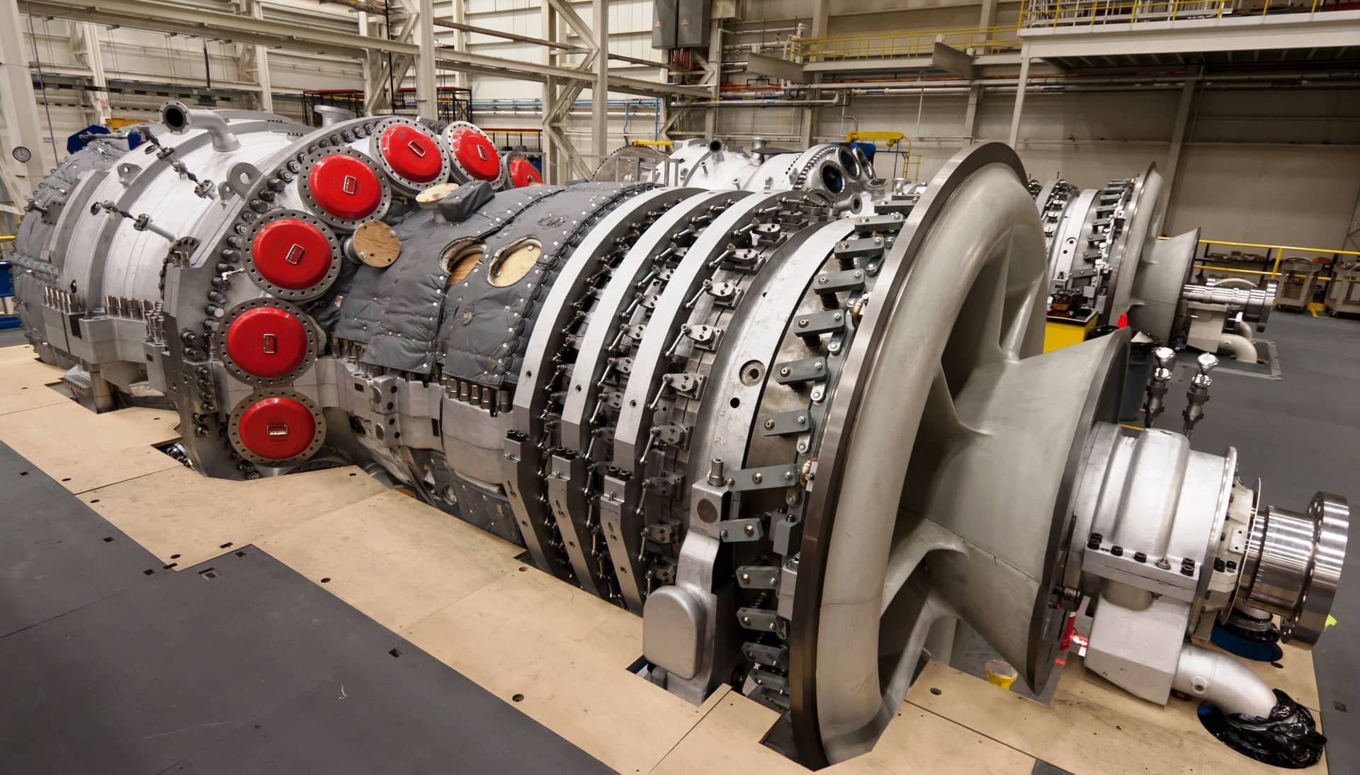 Siemens, plynová turbína, gas turbine, ccgt