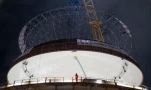 Stavba britské jaderné elektrárny Hinkley Point C zaznamenala důležitý milník