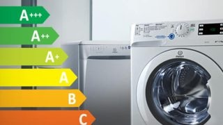 spotřebiče, štítky. Zdroj: Indesit