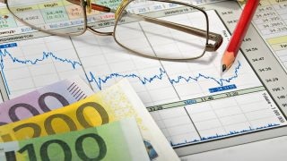 Euro bankovky, peníze
