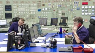 Bloková dozorna reaktoru Hunterston B; Zdroj: EDF Energy